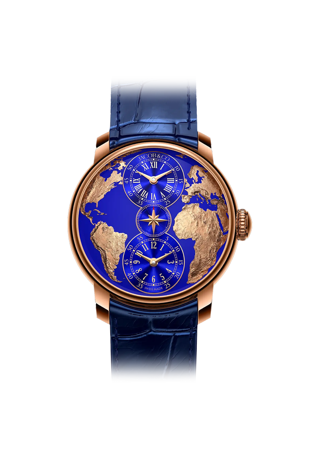 The World is Yours Dual Time Zone DT100.40.AA.AE.A