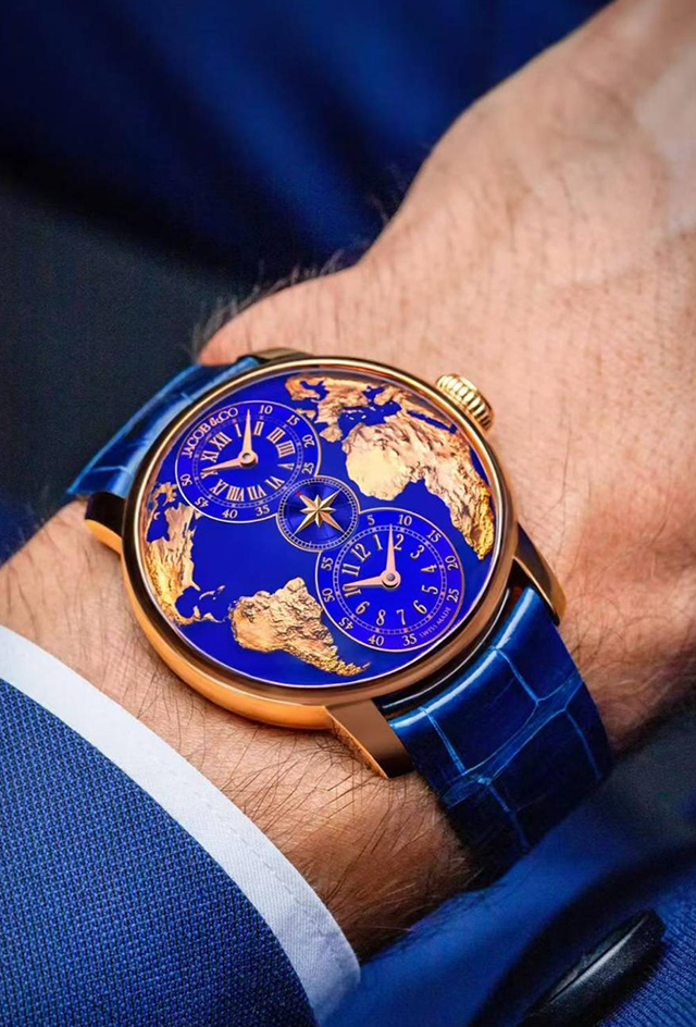 The World is Yours Dual Time Zone DT100.40.AA.AE.A