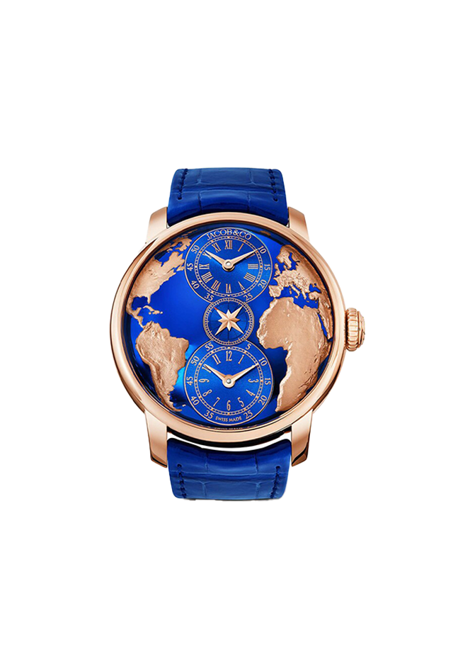 The World is Yours Dual Time Zone DT100.40.AA.AE.A
